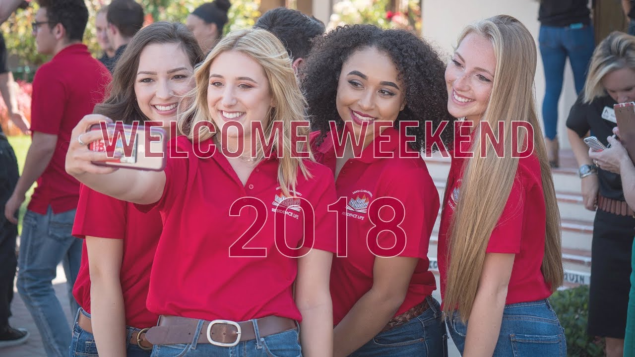 Santa Clara University Welcome Weekend 2018