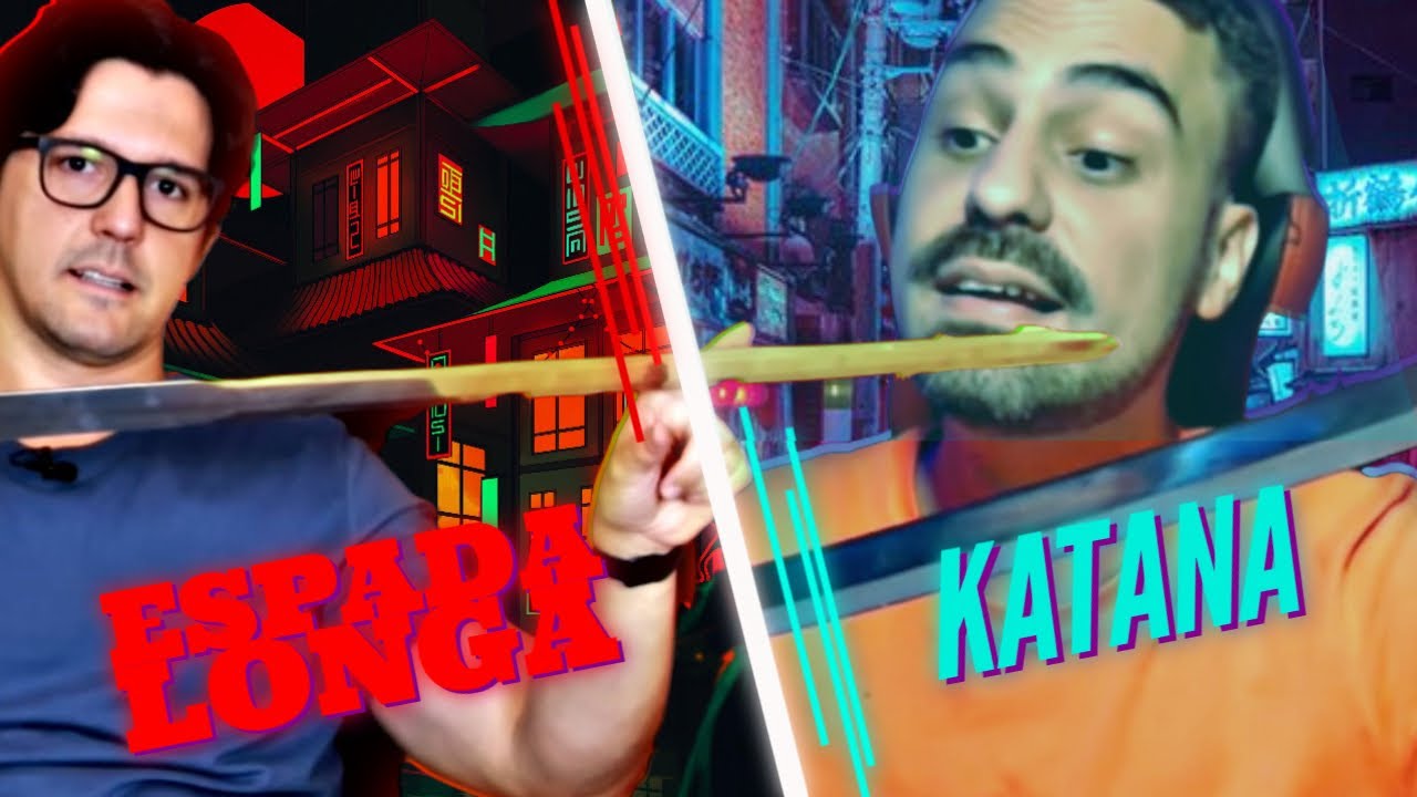 ZANFAS REAGE: Katana vs Espada Longa Europeia: Qual é a MELHOR? | Cortes do Zanfas
