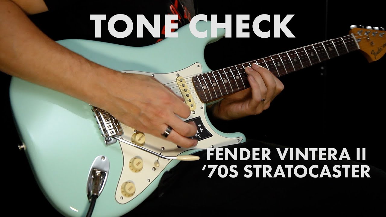 TONE CHECK: Fender Vintera II 70s Stratocaster Guitar Demo | Cream City Music