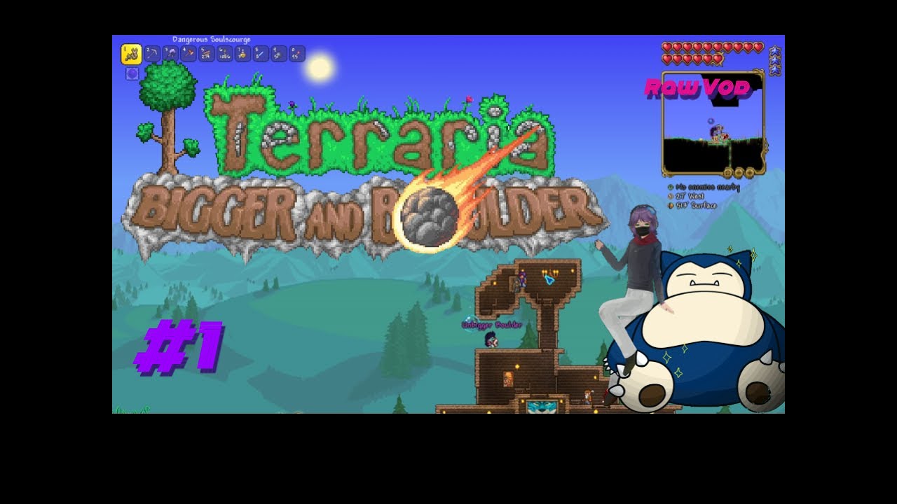 Terraria 1.4.5 Bigger and Boulder Just Got REAL! Part 1
