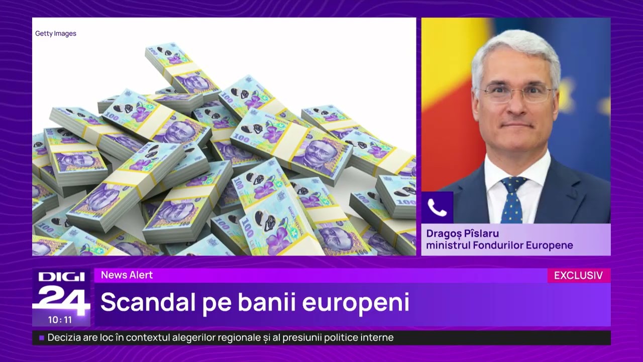 Dragoș Pîslaru acuză fosta guvernare că a blocat PNRR: „Era pe cale să colapseze”