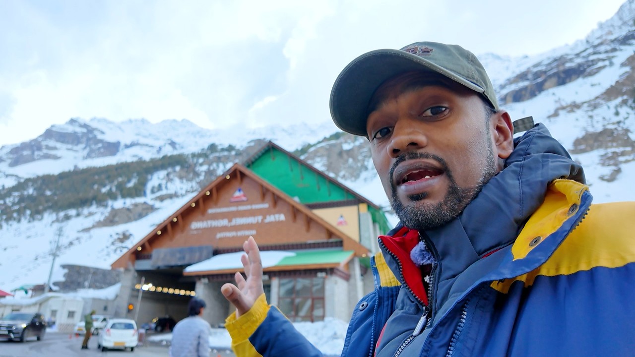 එන්න යන්න ලෝකේ දිගම උමග දිගේ...#AtalTunnel #India #HimachalPradesh #Manali #LongestTunnel