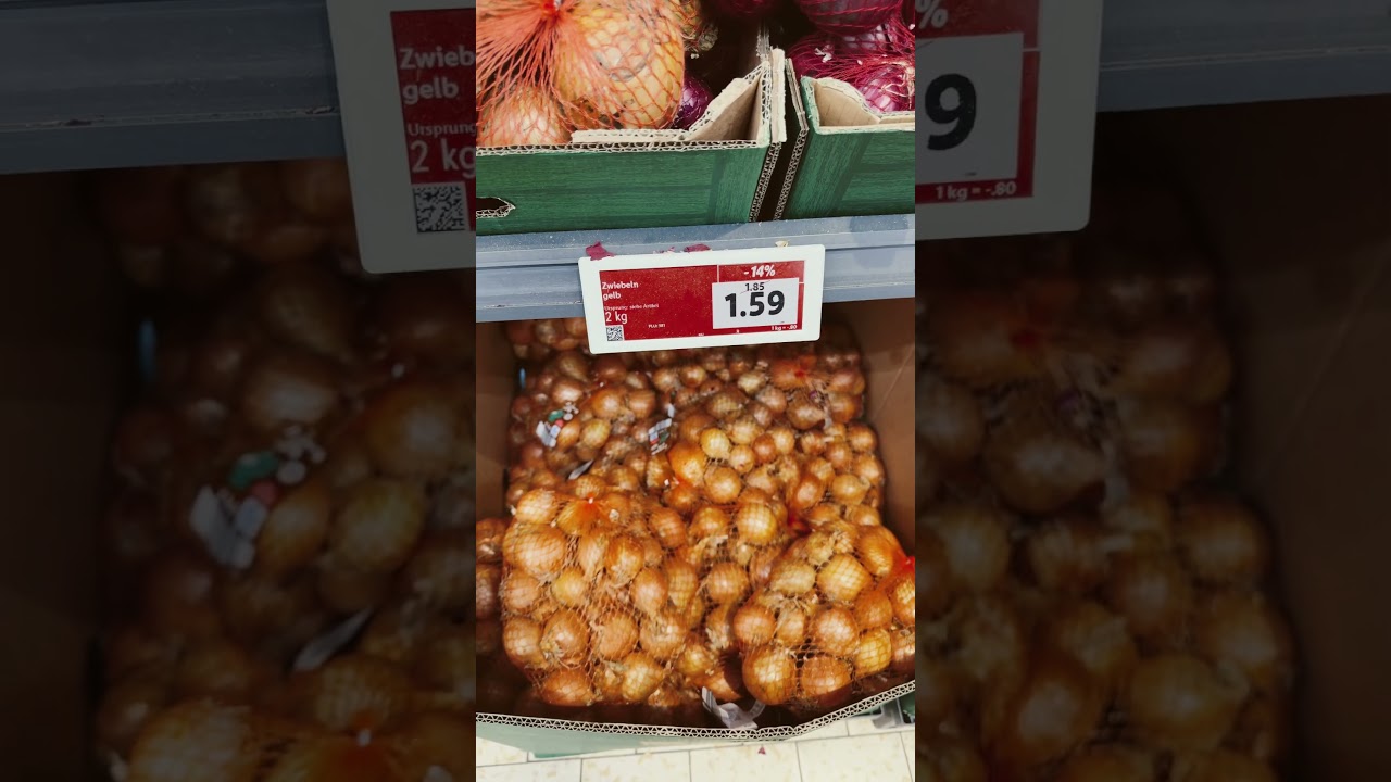 Цены в германии в 2025 году в магазине Lidl.