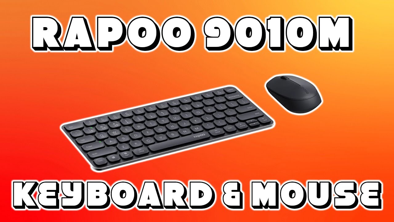 Распаковка и обзор Rapoo 9010M: удивительно хороший беспроводной комплект