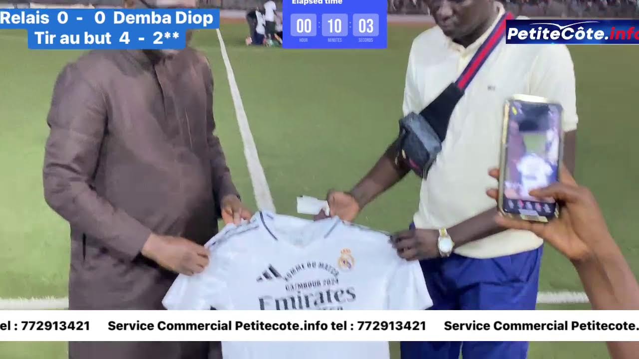 1/8 de final Communale Mbour  Relais vs Demba Diop tir au but