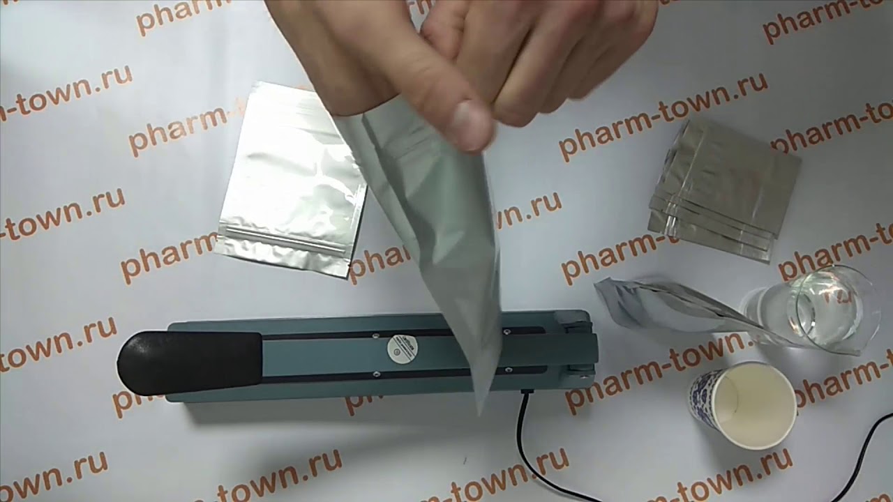 Металлизированный пакет с замком 