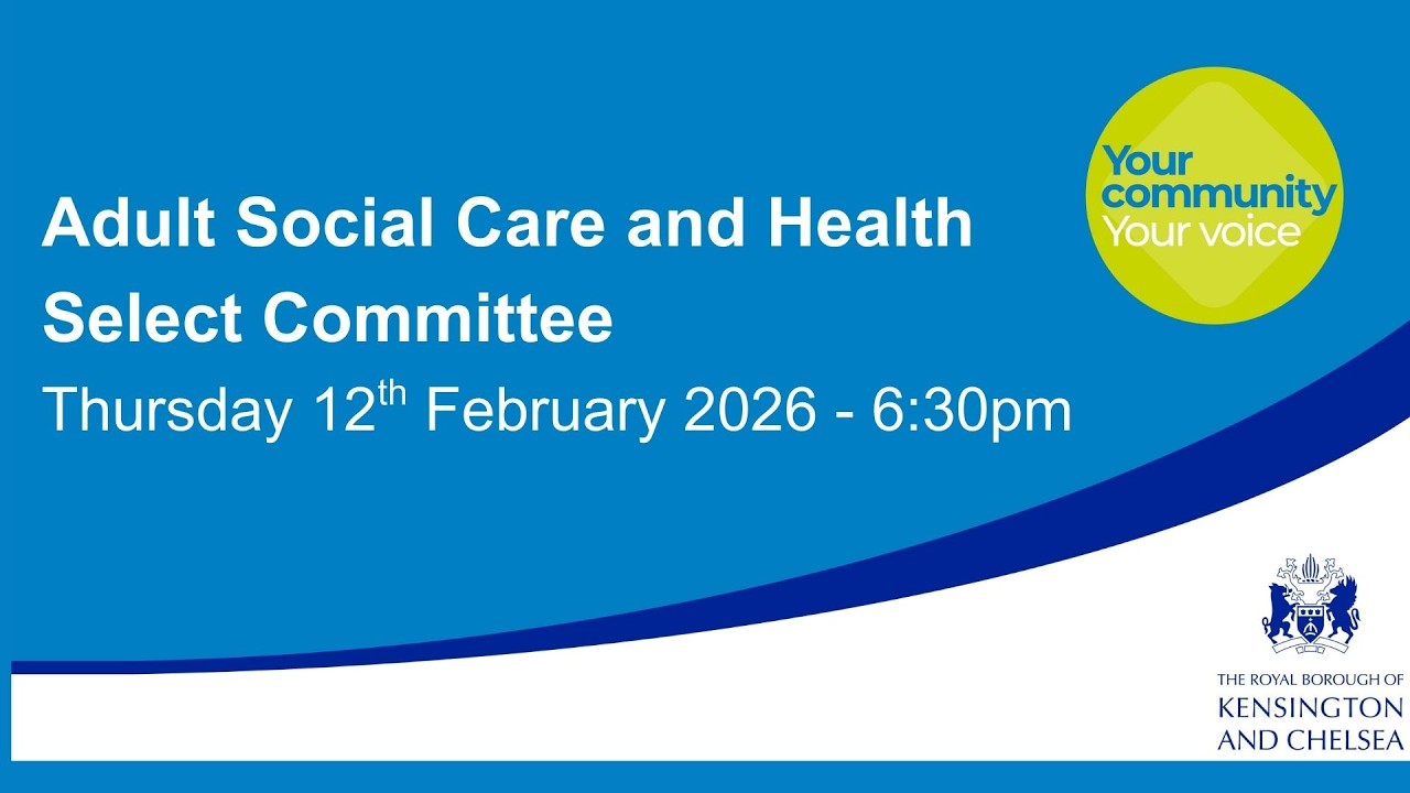 Adult Social Care and Health Select Committee - Thursday 12 February 2026