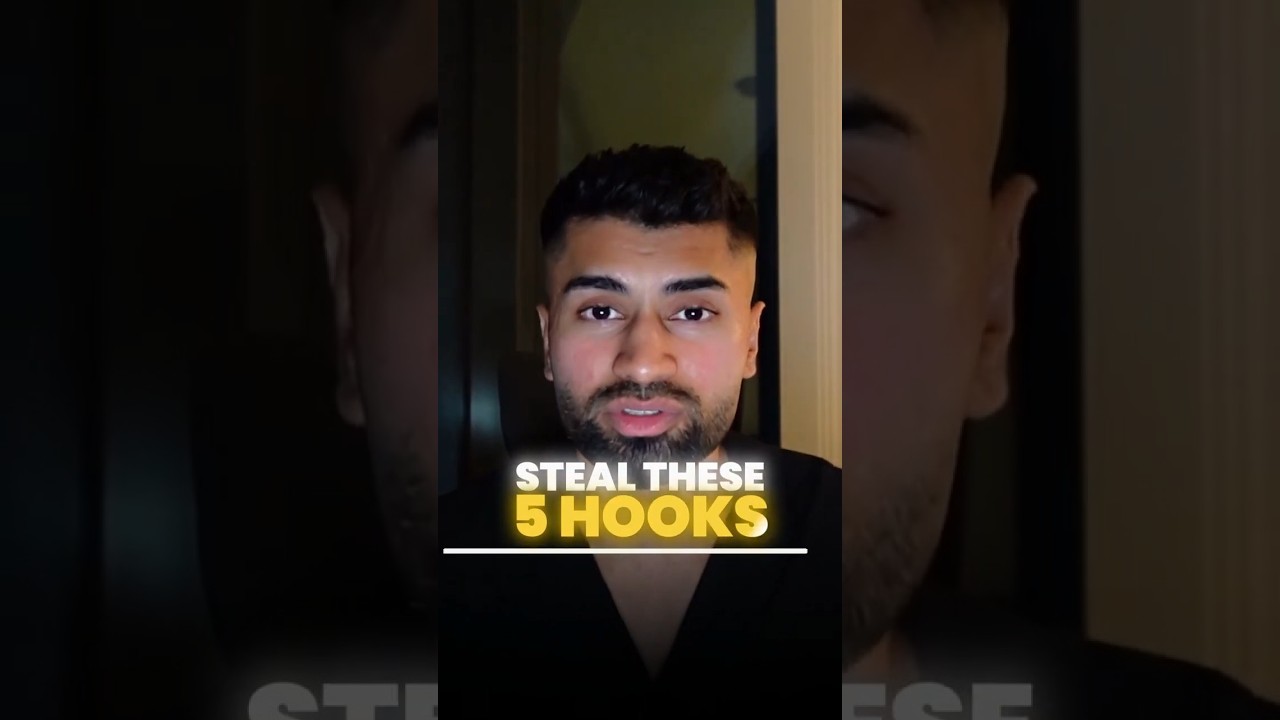 Steal these 5 visual hooks to go VIRAL 👀