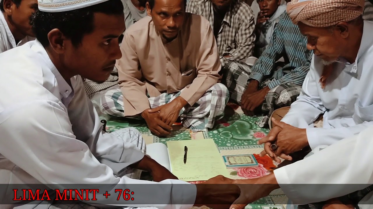 JEJAK MELAYU MYANMAR 3- Adat Perkahwinan Muslim di selatan Myanmar