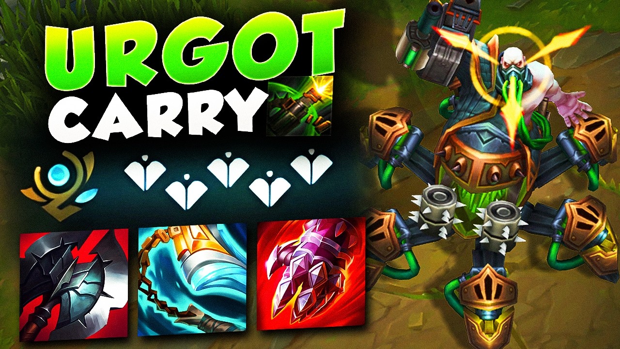 This is how you CARRY with Urgot...