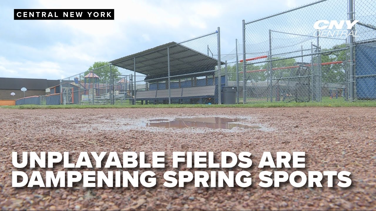 Persistent rain disrupts spring sports in Central New York