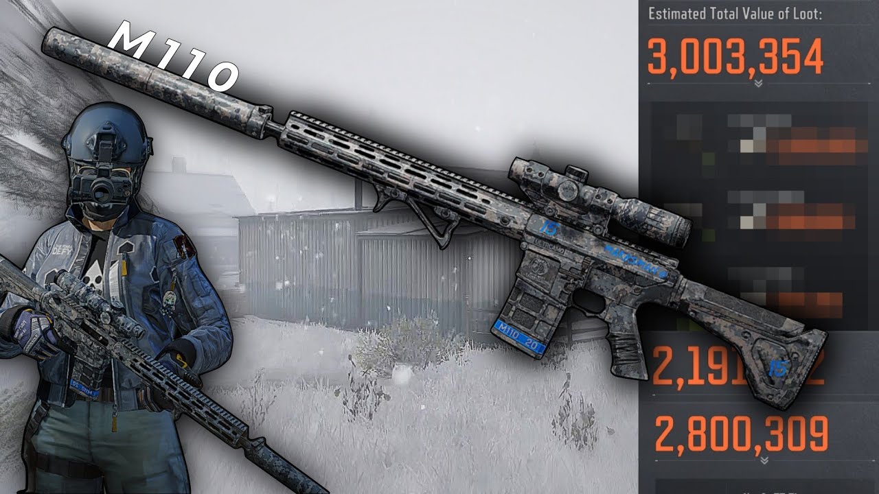 M110 - Best CHEAP Gun Vs. Thermals in Gold Drops & Snowy Northridge | Arena Breakout