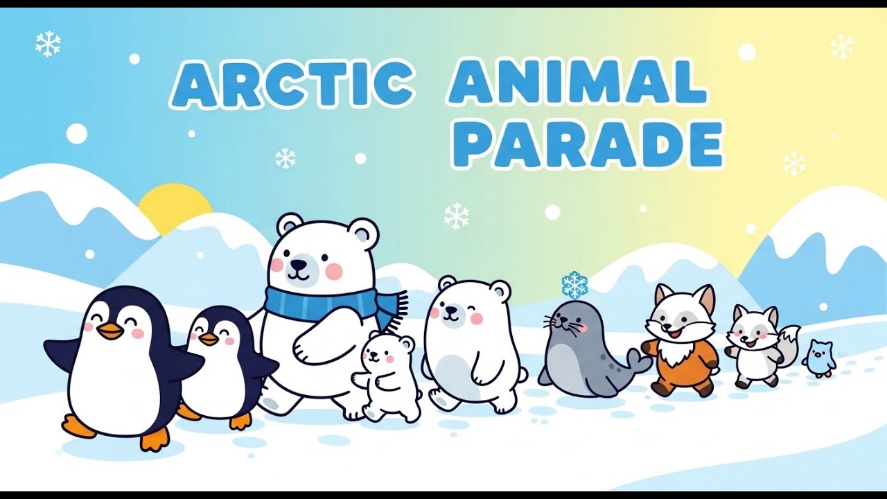 Arctic Animal Snow Parade | Animagic Studio