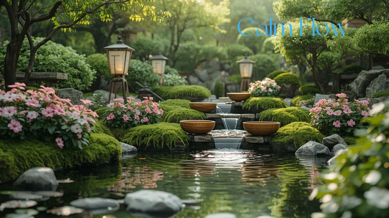 Nature's Hug 🌊 Morning Piano & Forest Water | Vòng Tay Thiên Nhiên & Nhạc Sáng Rừng Xanh