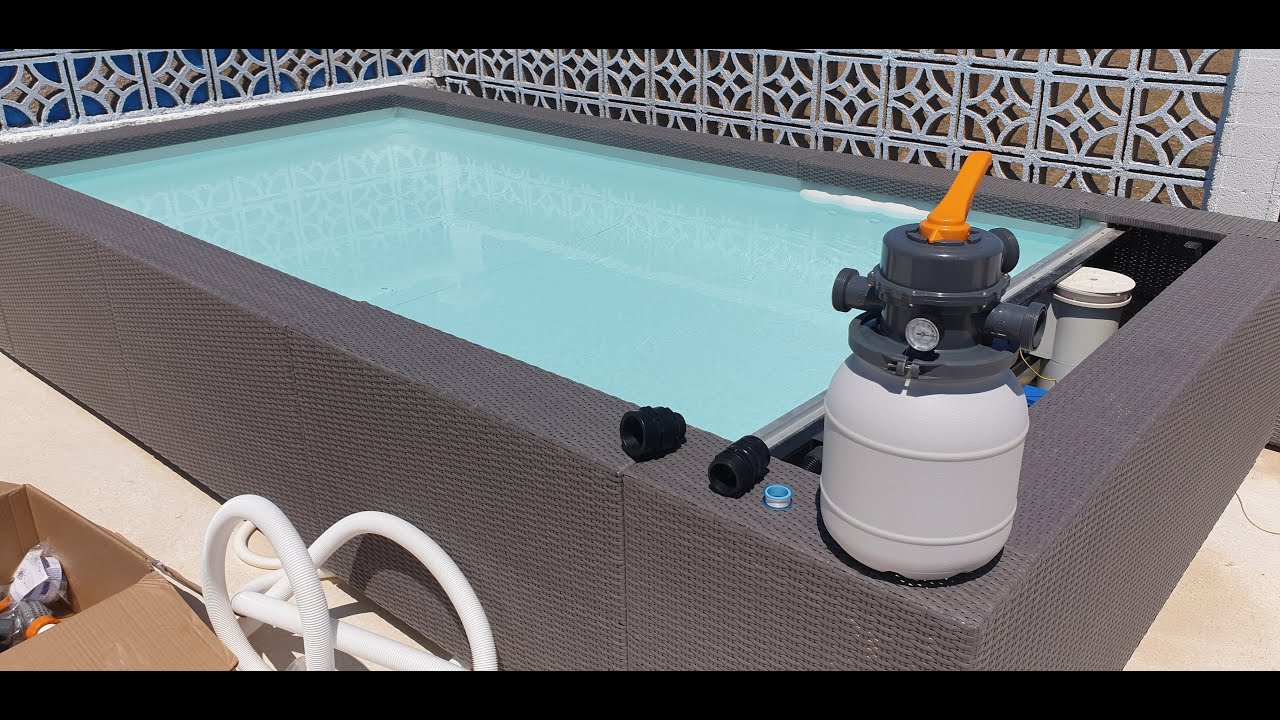 Modifica FILTRO A SABBIA su Piscina Laghetto PLAYA