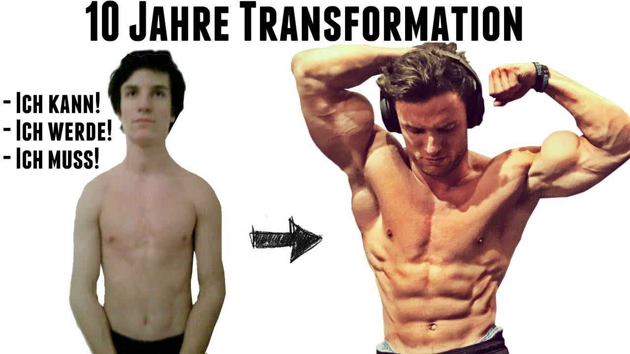 Extreme Transformation | Die beste MOTIVATION f&uuml;r dich! Vom Lauch zum Hulk