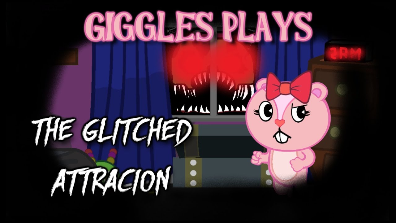 GIGGLES PLAYS: The Glitched Attraction Part 1 | Bedroom Escape With Nightmares