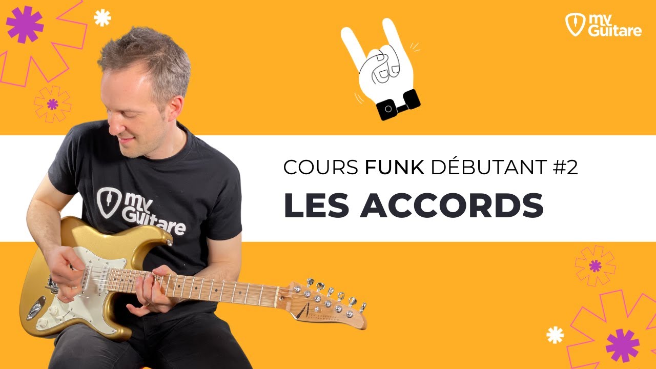 Cours de guitare Funk débutant : les Accords du Funk #2