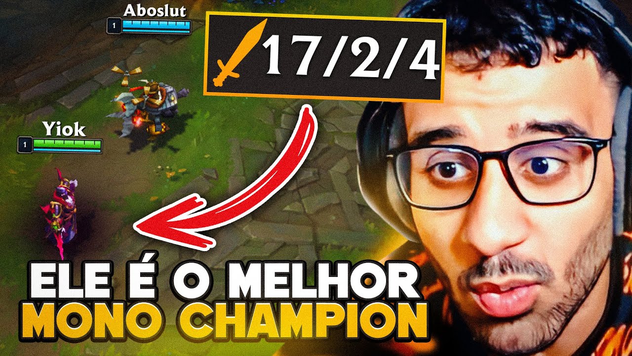 ABSOLUT CONHECEU O MELHOR KASSADIN DO MUNDO !  | Yiok