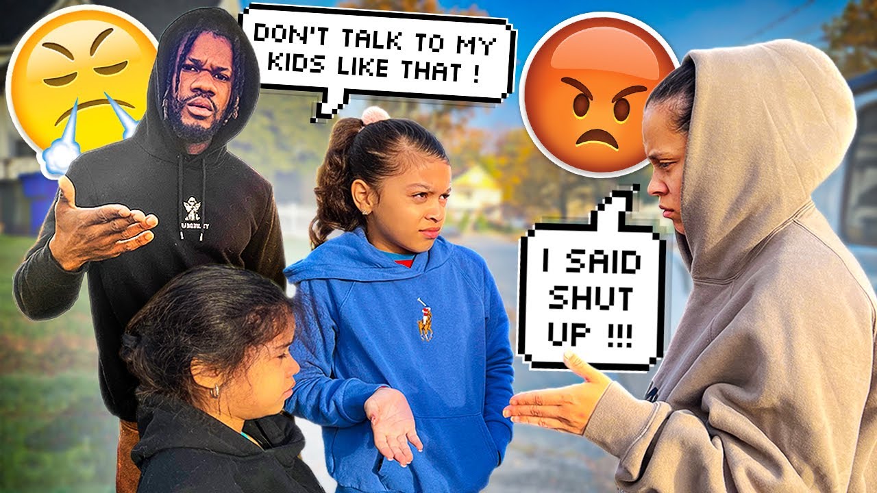 Набрасываюсь на своих детей в присутствии их отца *все пошло не так*