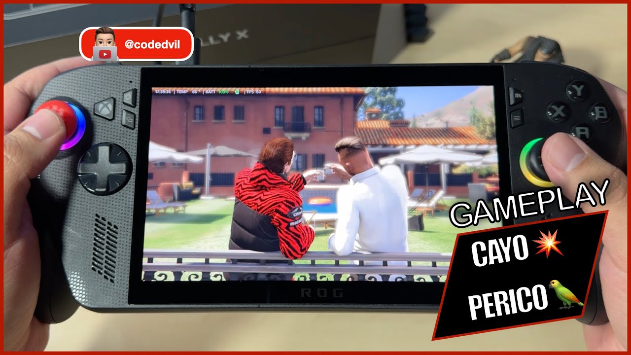 ROG XBOX ALLY X PERFORMANCE | Cayo Perico в GTA Online на испанском языке (Mx)