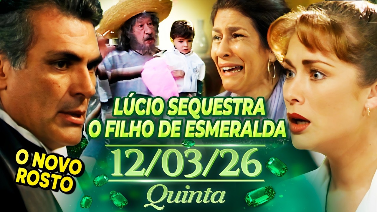 Esmeralda - (12/03/2026) Capítulo 88 l Quinta-Feira, SBT, Ao Vivo. Novelas da Tarde.