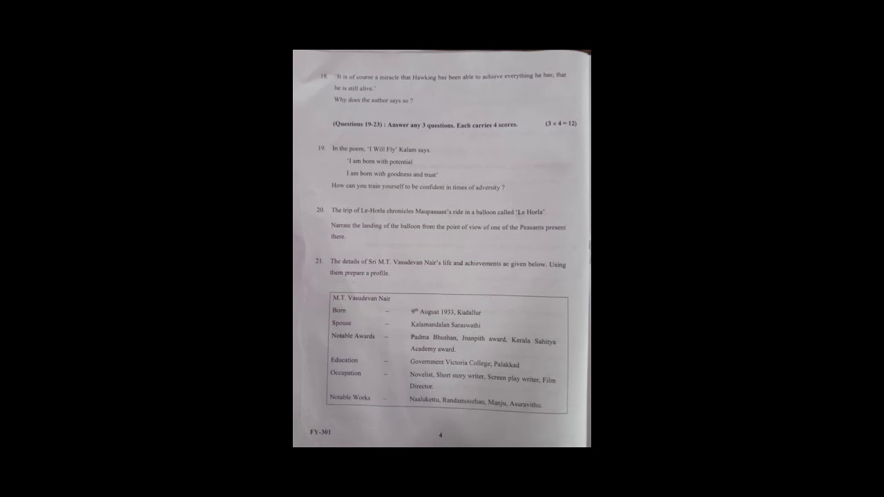 plus one improvement english Answer Key.. Discussion.|Learn and be merry