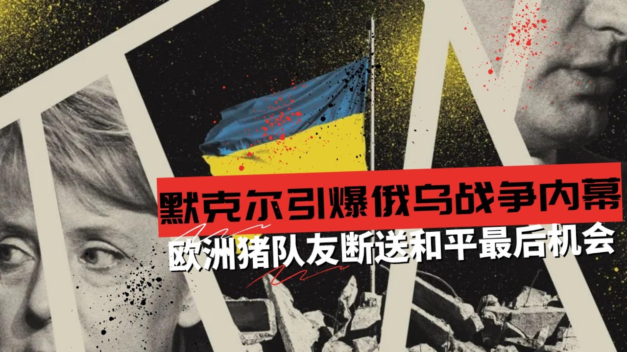 十年后默克尔引爆内幕：欧洲“猪队友”断送和平最后机会 | 当所有人都假装和平，战争就是唯一结局 🎙️IN核播客