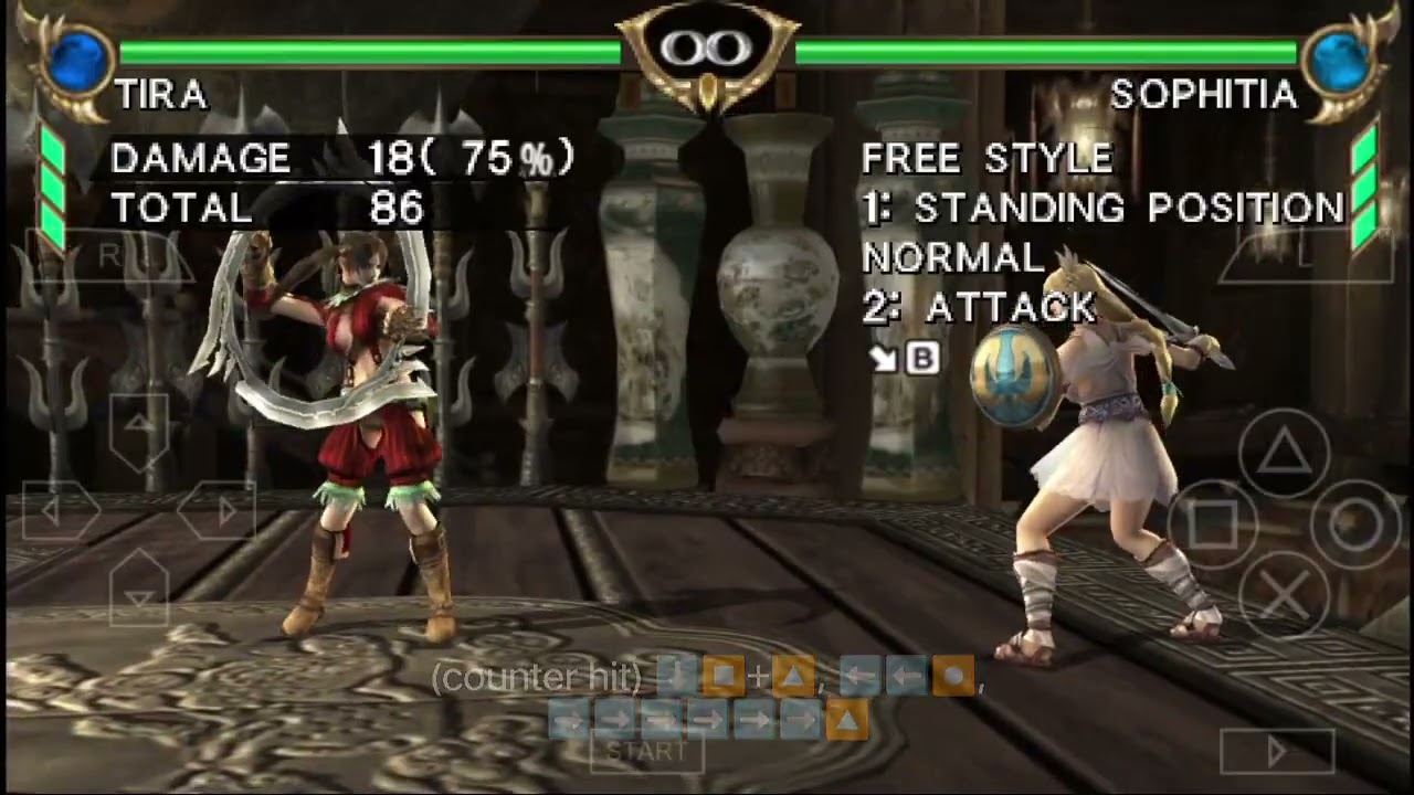 TIRA combo guide Soul Calibur - Broken Destiny