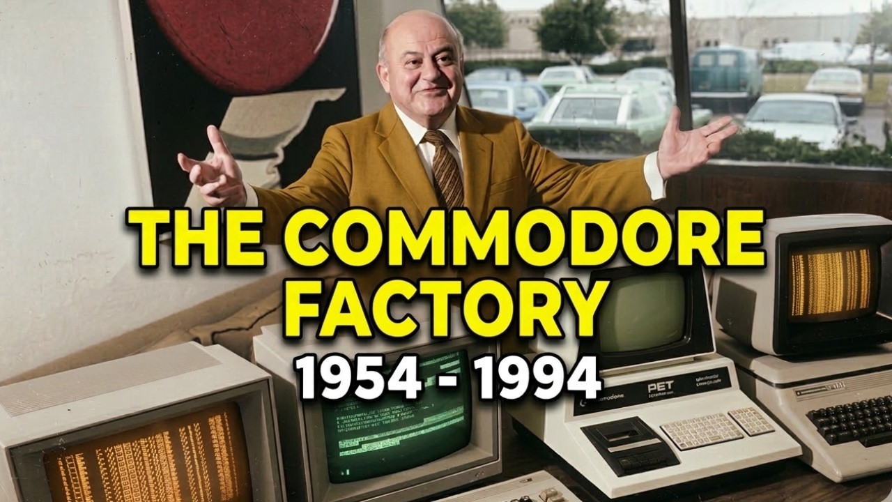 The Dark Story of America's $1 Billion Computer Empire Implosion | Inside the Commodore Factory