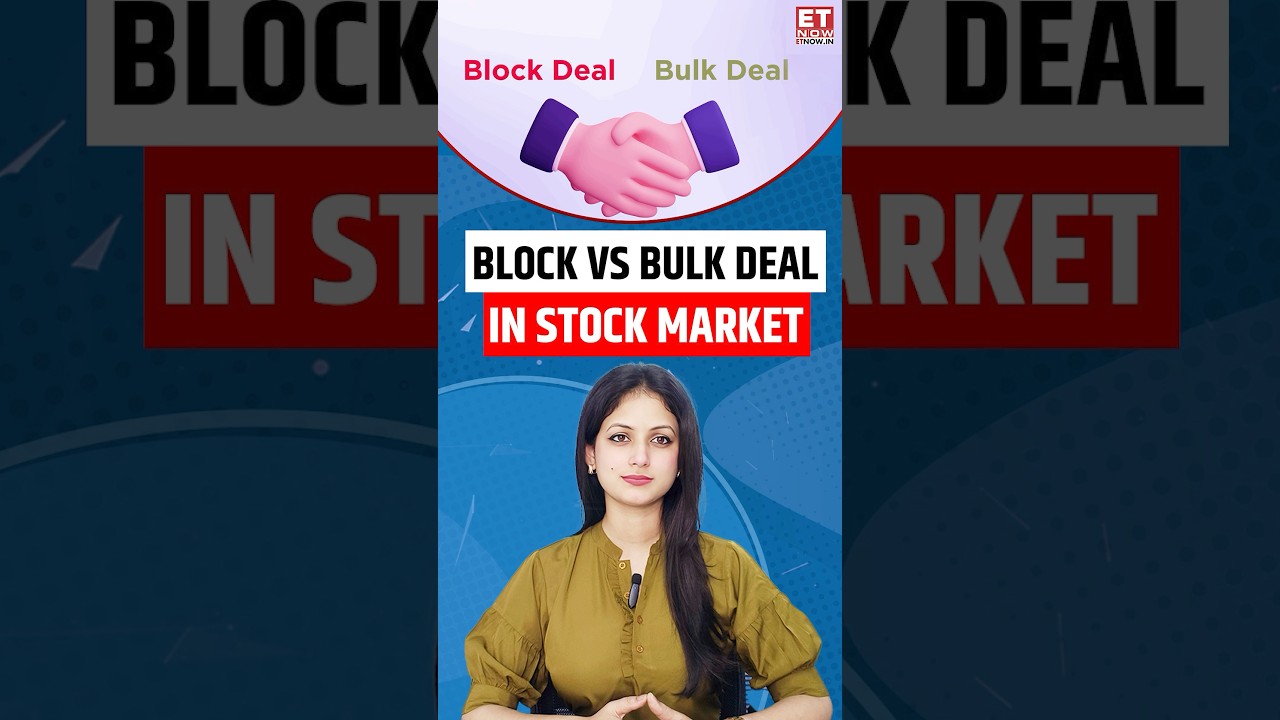 Bulk Deal vs Block Deal In Stock Market Explained: How Big Trades Move Stock Prices Overnight