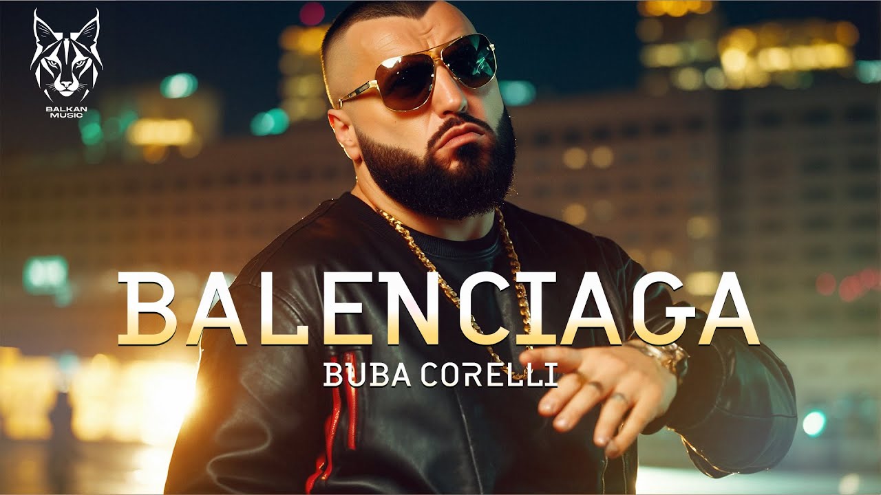Buba Corelli - Balenciaga (Tekst/Lyric Video)