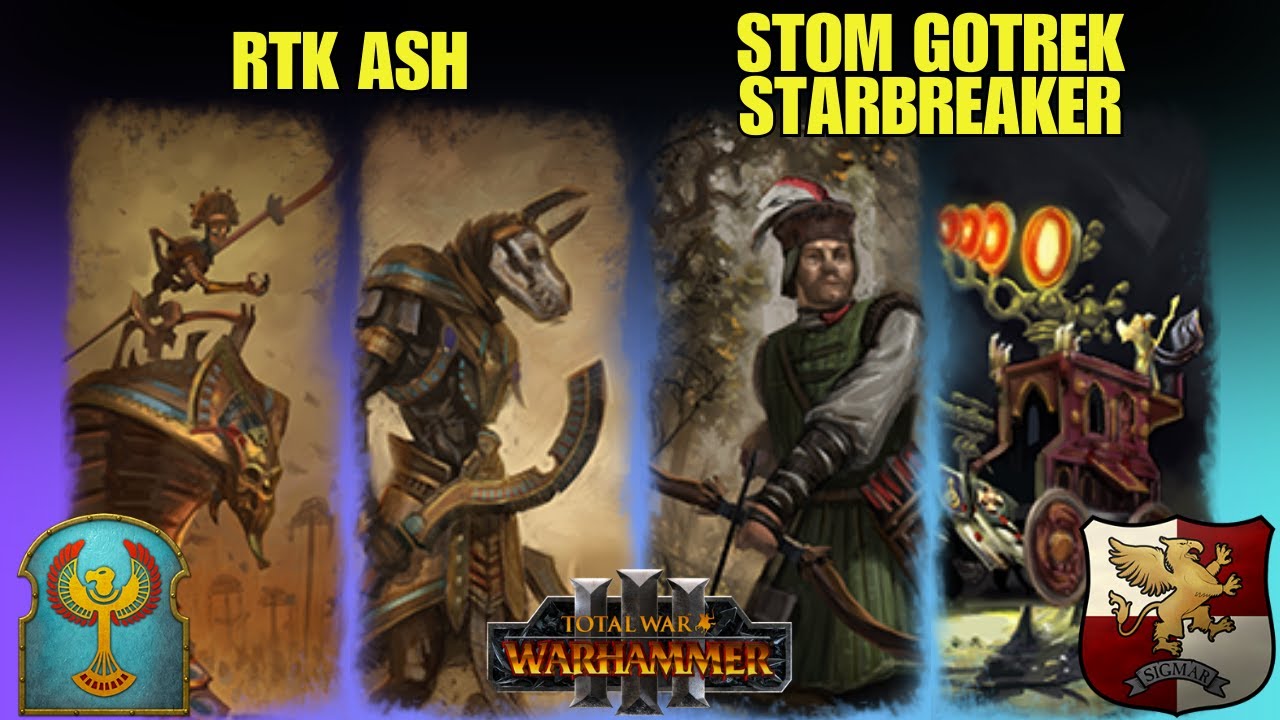 RE dei SEPOLCRI vs IMPERO - Conquest Tournament - Omens of Destruction - Total War Warhammer 3