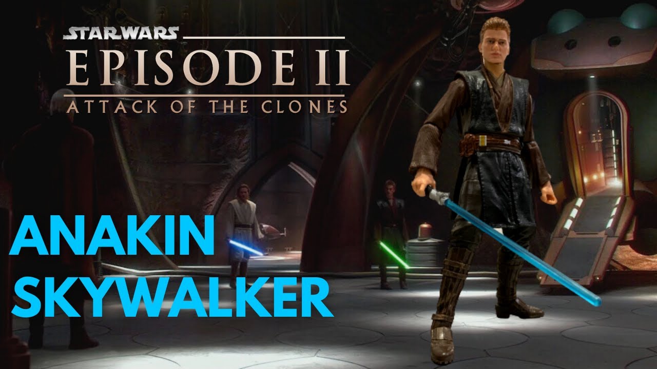 Anakin Skywalker Padawan | Attack of the Clones (Black Series) Review en Español HD