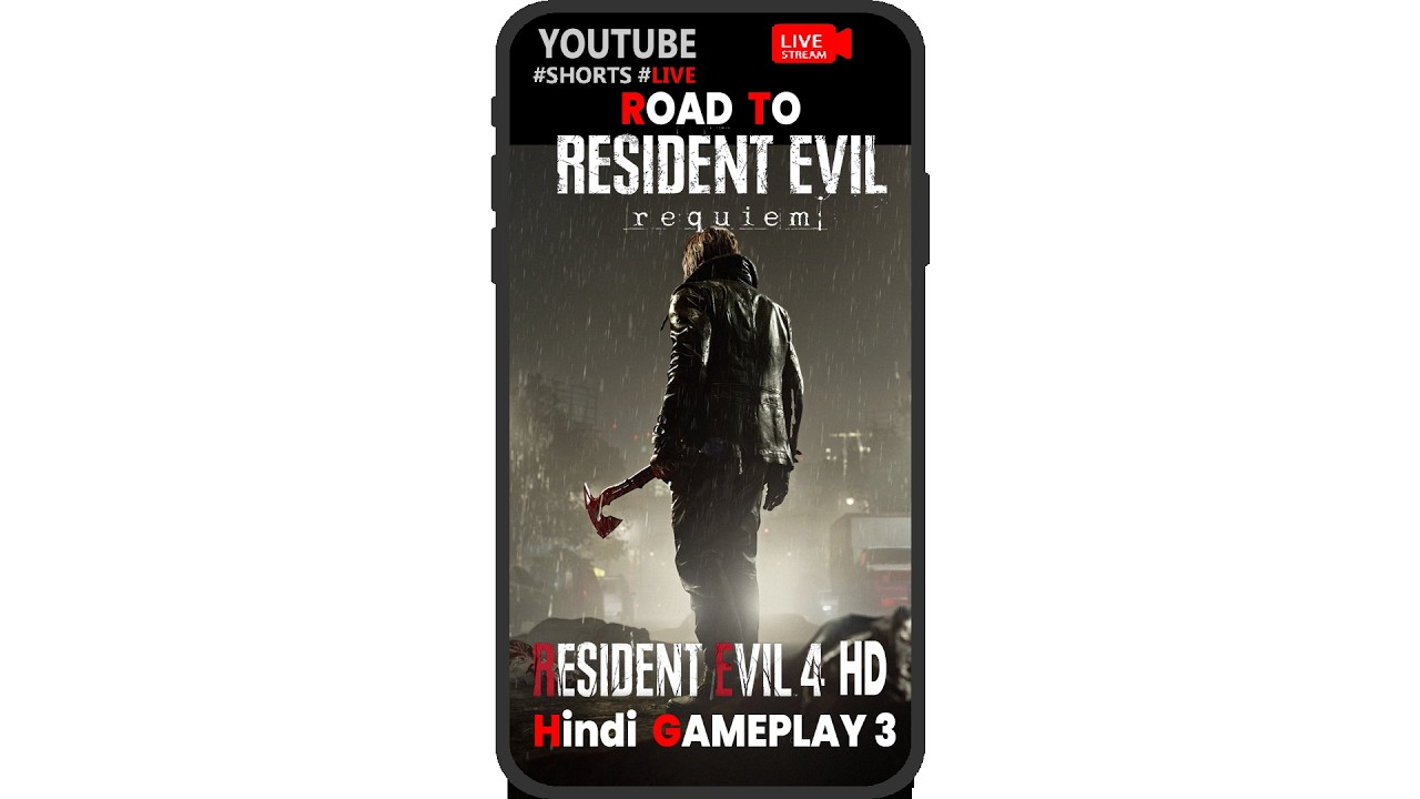 Resident Evil 9 Marathon | Resident Evil 4 HD Hindi Horror Gameplay Part 3 #shortsviral #viralvideos