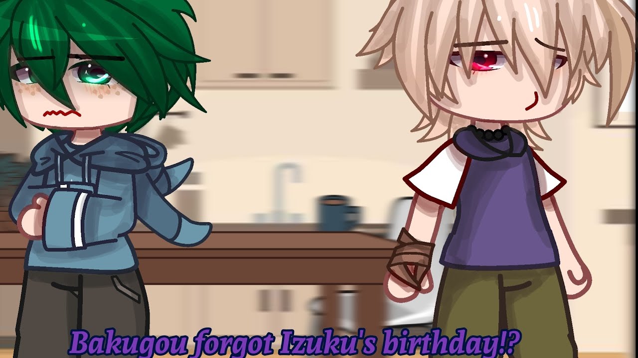 Bakugou Forgot Izuku's Birthday!? // prank // Bakudeku // (late🥲)