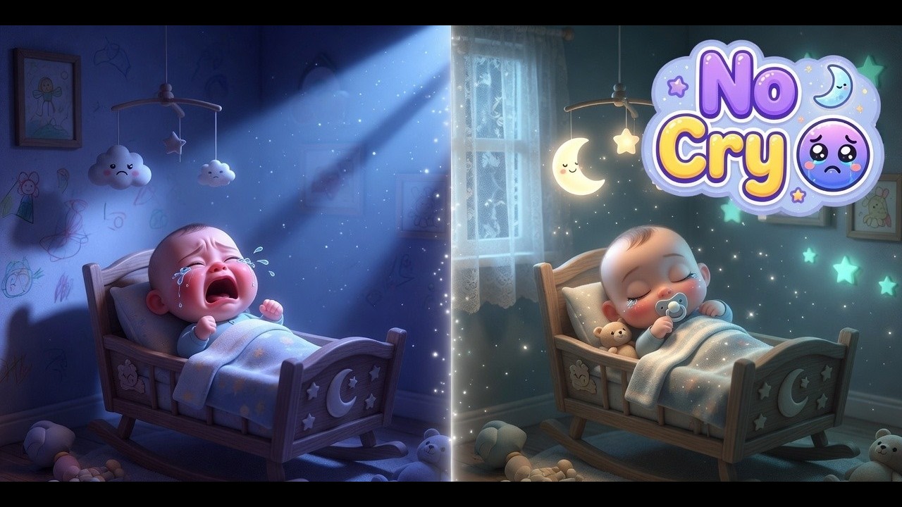 “5 நிமிடத்தில் தூங்கும் குழந்தை 😴  Magical Tamil Baby Sleep Song”#newbornsleep #தூக்கப்பாடல்கள்