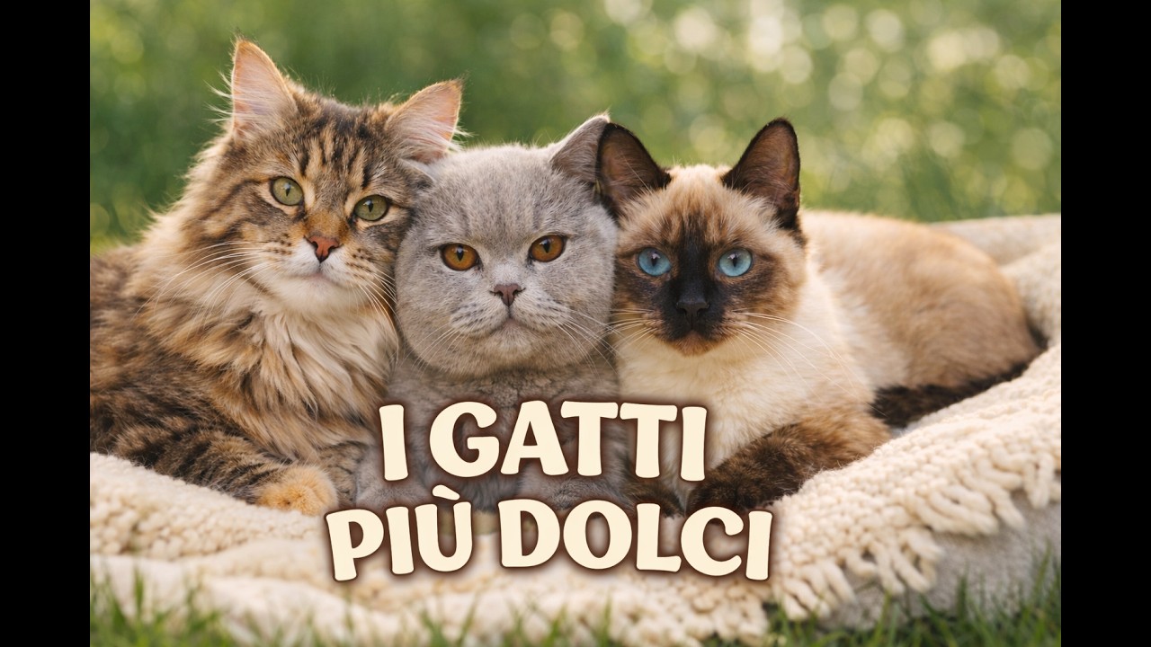 I Gatti Più Dolci 🐾 Momenti che Scaldano il Cuore