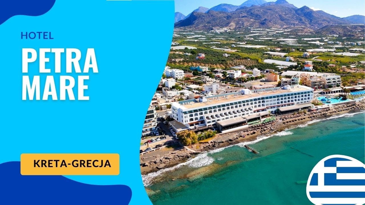 Hotel Petra Mare z lotu ptaka &ndash; Kreta, Ierapetra w Grecji #mixtravel