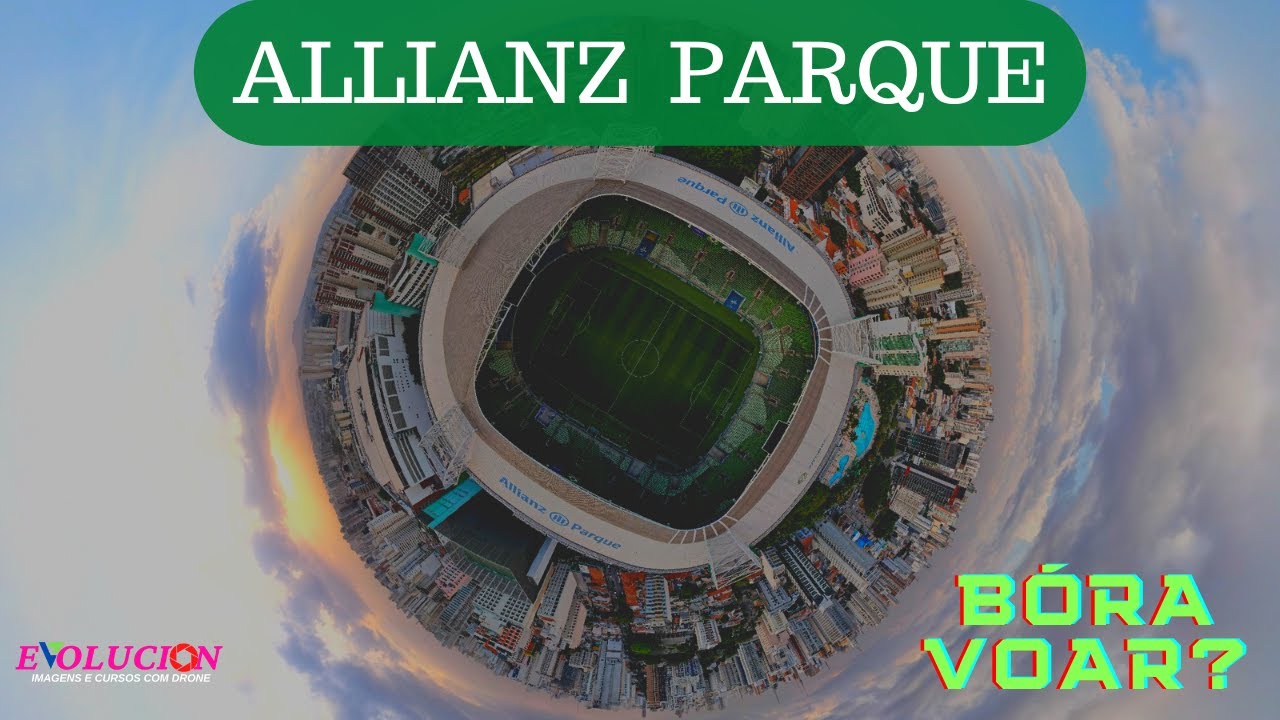 Allianz Parque visto de cima