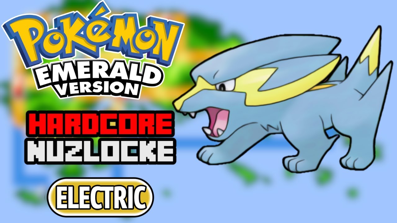Pokemon Emerald Hardcore Nuzlocke - ELECTRIC Only (NO Items, NO Overleveling)