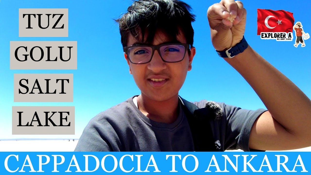 Cappadocia to Ankara BUS TURKEY | TUZ GOLU SALT LAKE | 1,665 km2 | @Explorer A | @Metrobus