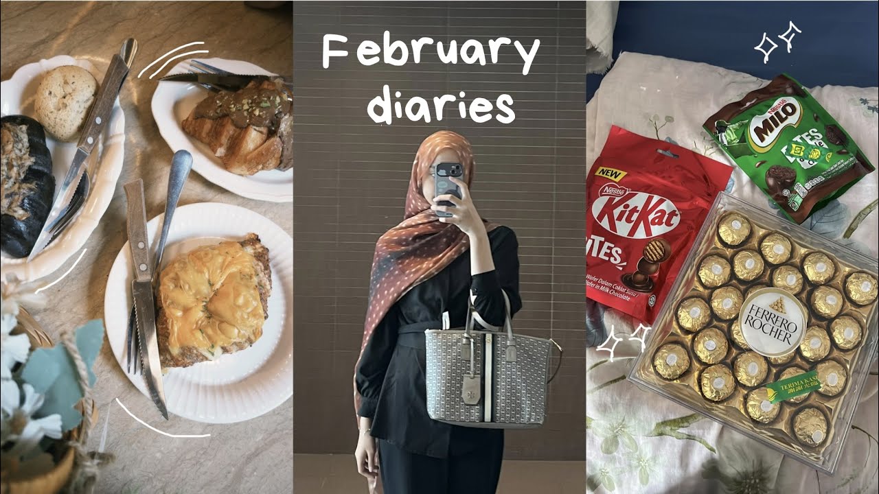 february diaries: malay, ramadhan, cafe ✈️🍪🌸
