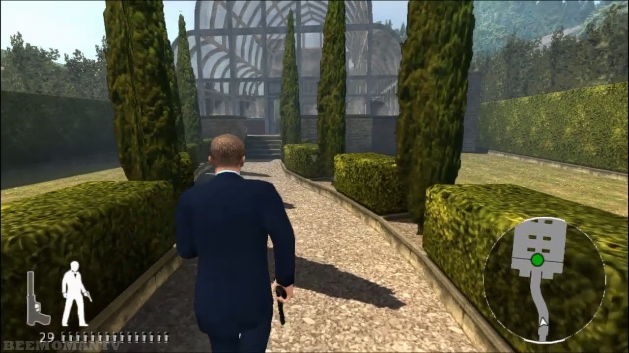 007: Quantum of Solace (PS2) Walkthrough Part 1 - White's Estate