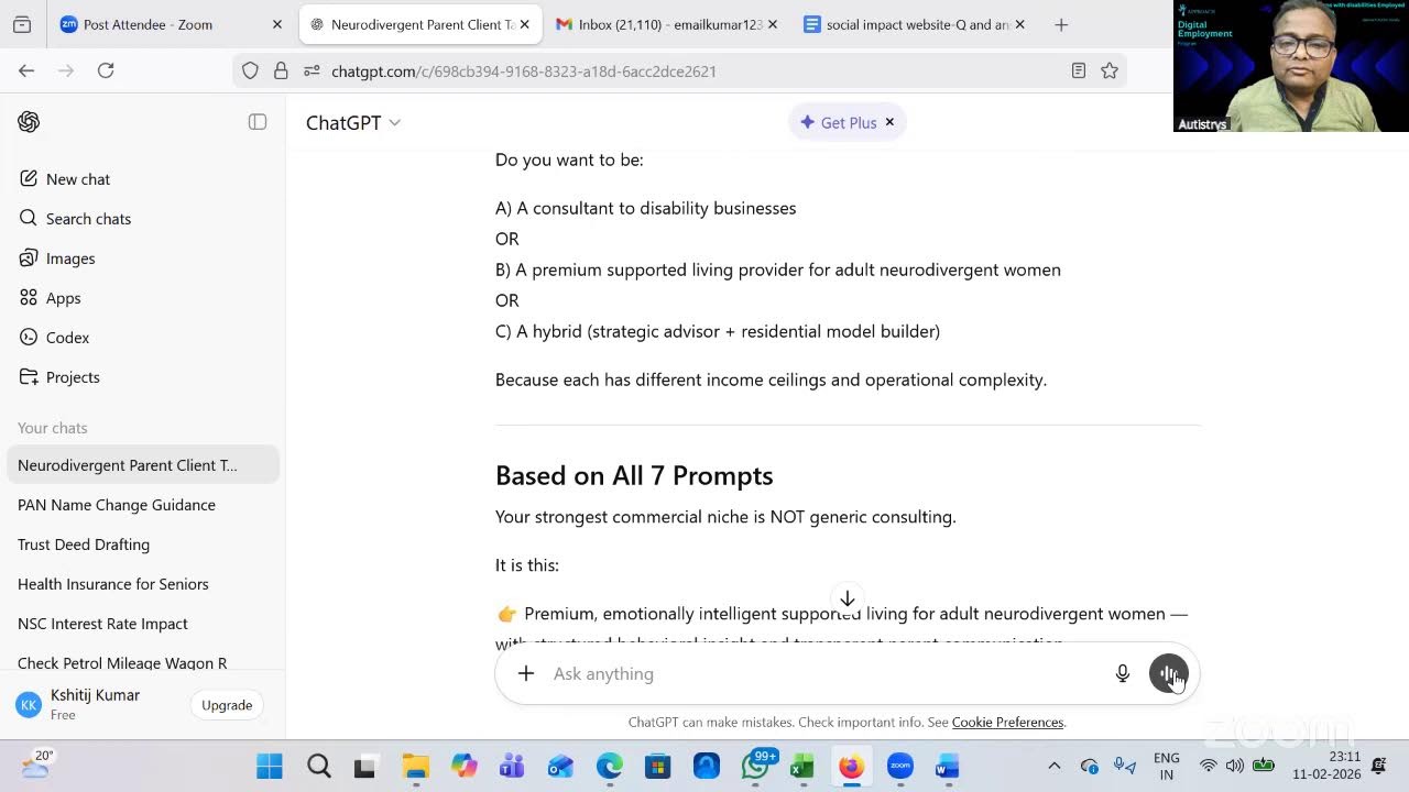NICHE Selection Formula