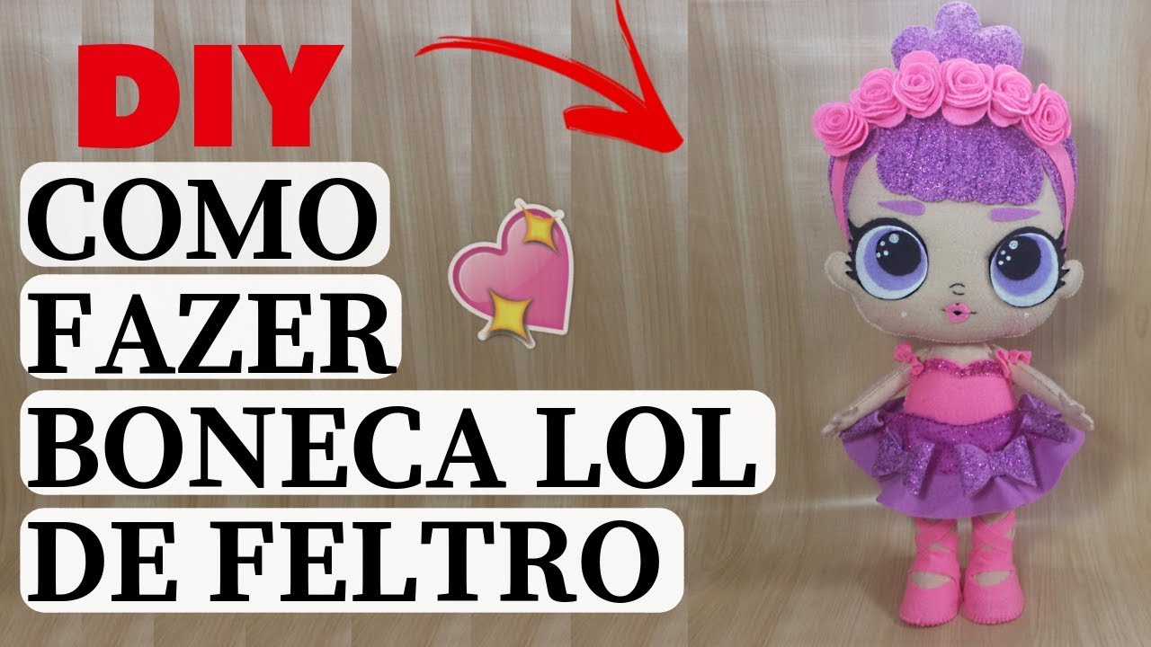 Lol Surprise de Feltro - Sugar Queen