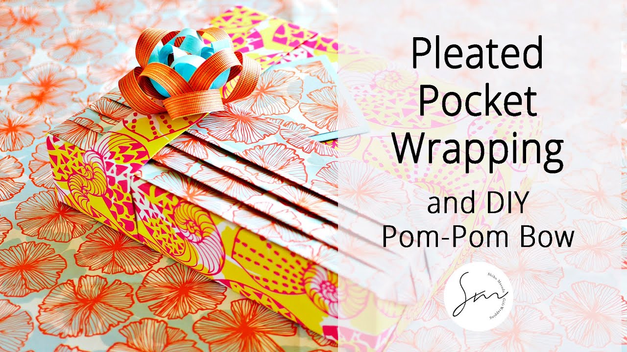 Double-Sided Paper Magic💫 DIY Japanese Pleats-Pocket for Cards & Gift Cards #japaneseart