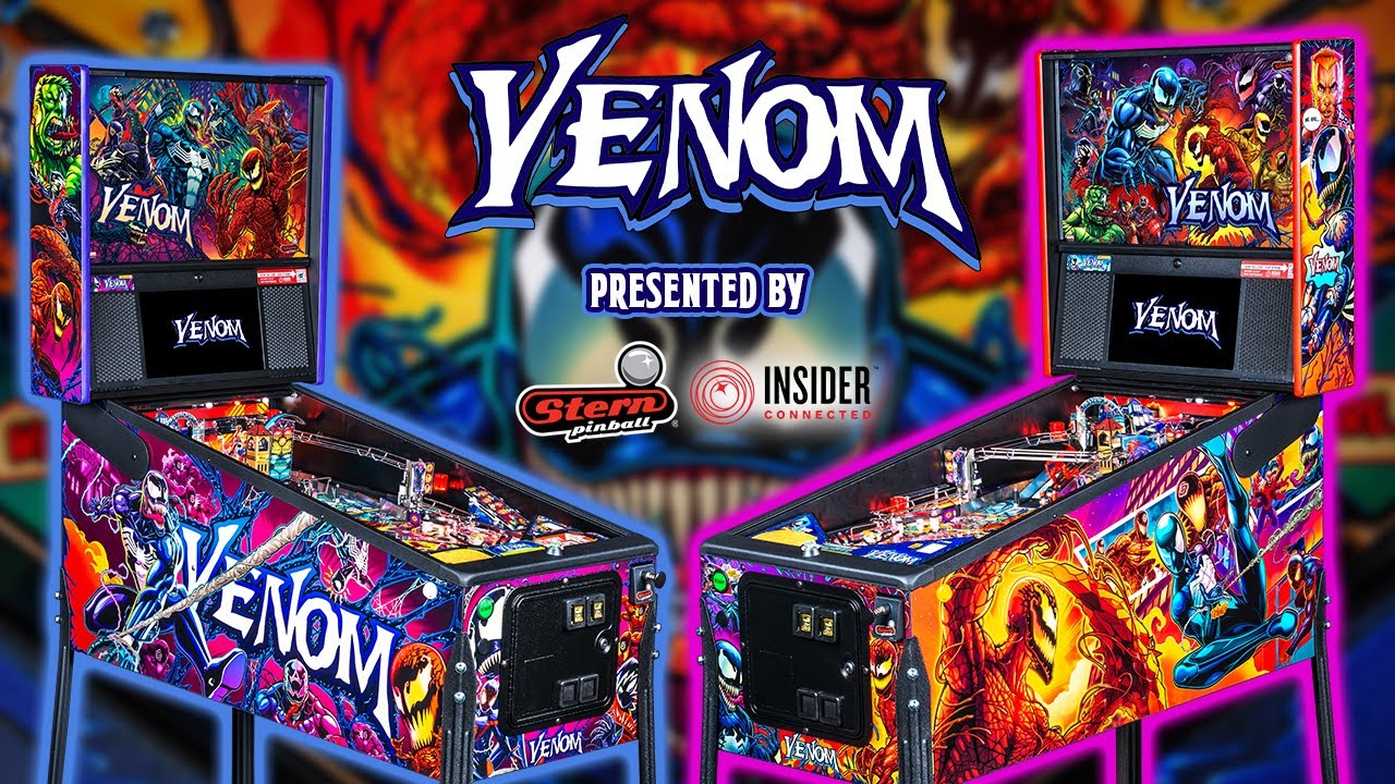 Venom Pinball Presented by Stern Pinball