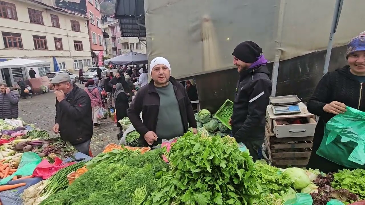 KÜTAHYA SİMAV ÇARŞAMBA PAZARINDAN GÖRÜNTÜLER 27-11-2024
