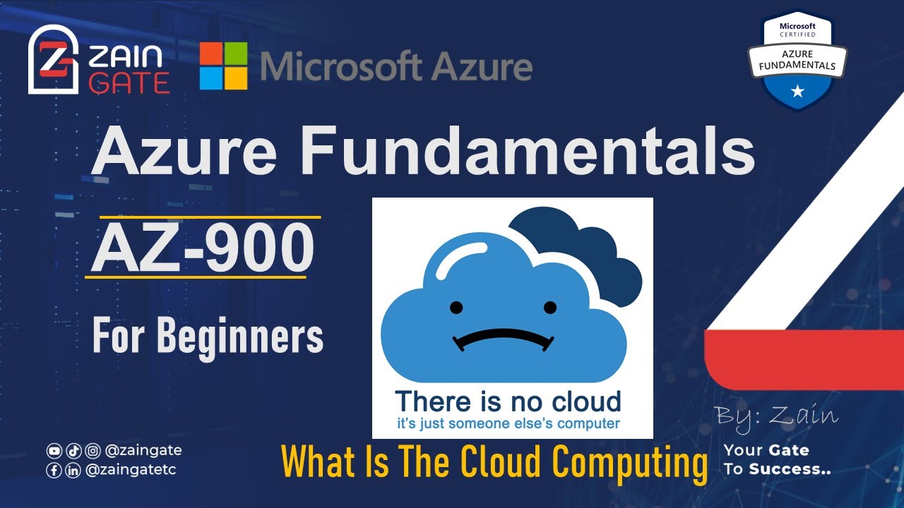 05-AZ-900 Azure Fundamentals (What Is The Cloud Computing) By Eng Zain | Arabic شرح بالعربي